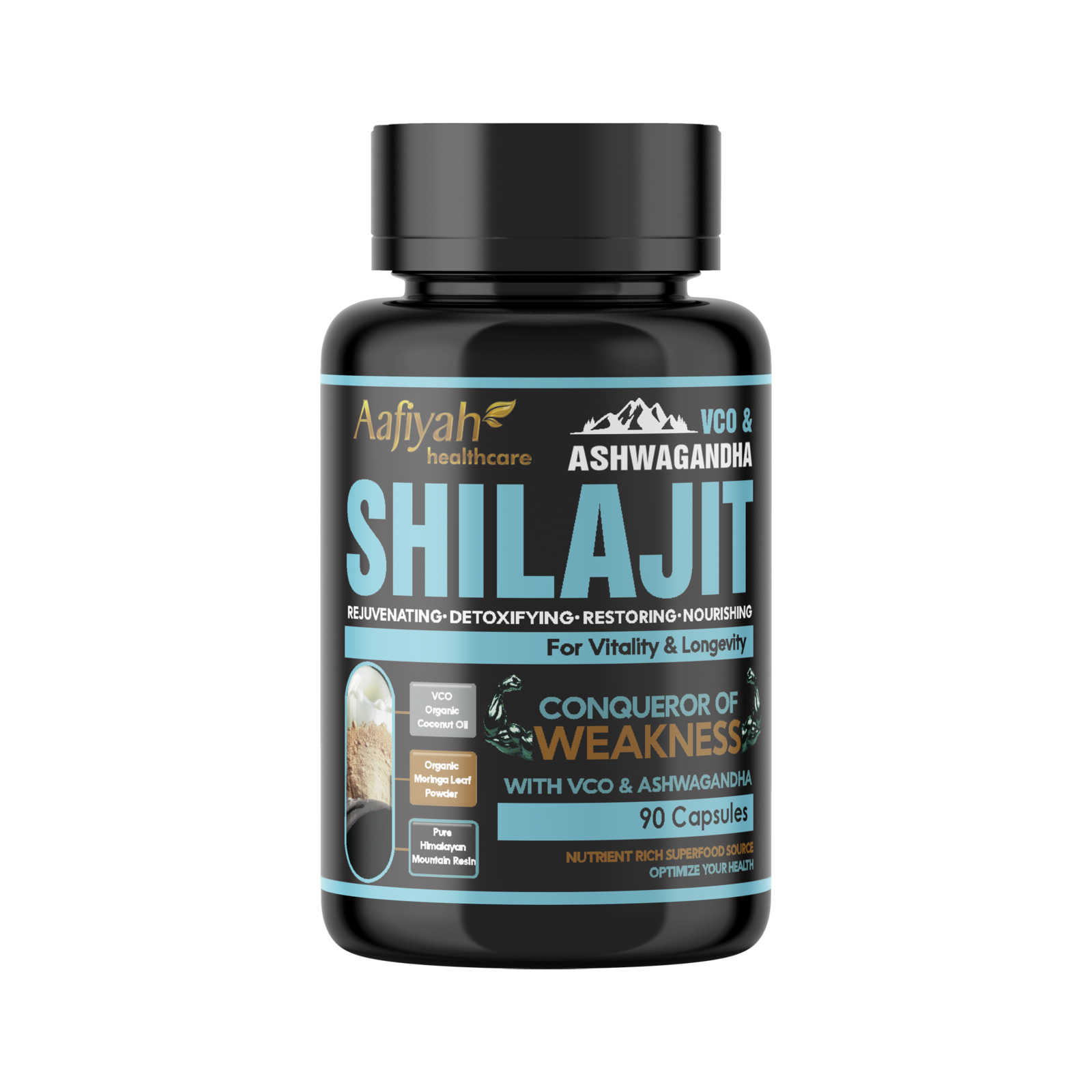 Shilajit VCO Ashwagandha 90’s