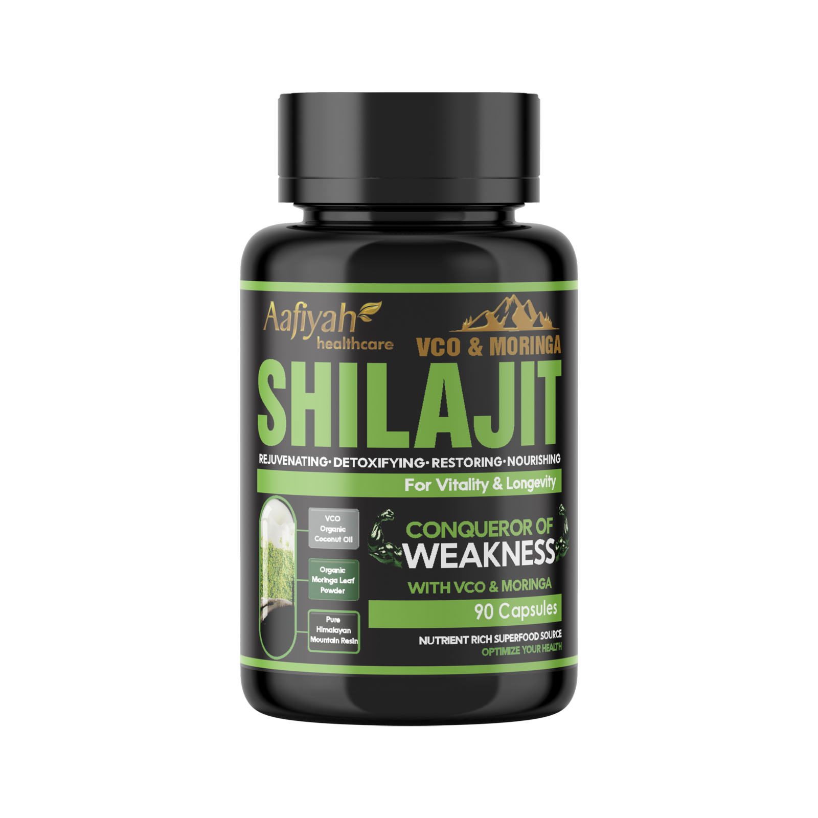 Shilajit VCO Moringa 90’s